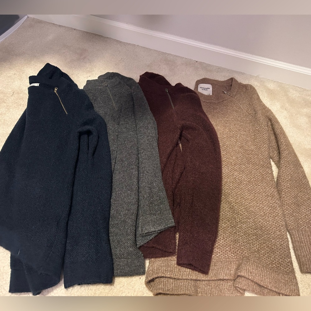 Abercrombie sweater bundle